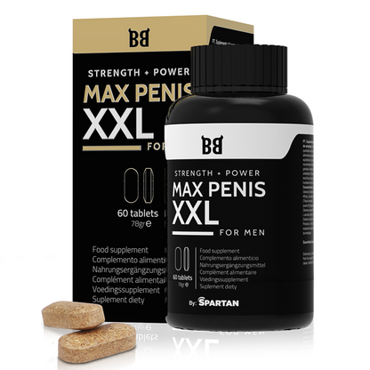 BLACK BULL - MAX PENIS XXL PENIS ÖKNING 60 KAPSLAR