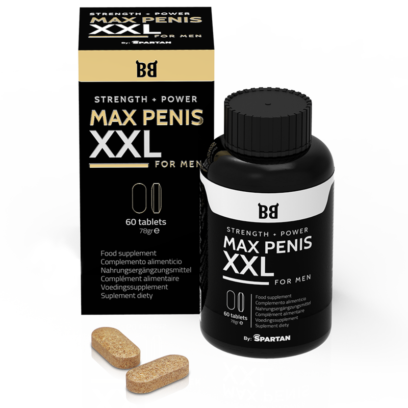 BLACK BULL - MAX PENIS XXL AUGMENT PENIS 60 CÀPSULES