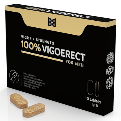 BLACK BULL - 100 % VIGOERECT ENHANCER FÖR MÄN 10 KAPSLAR