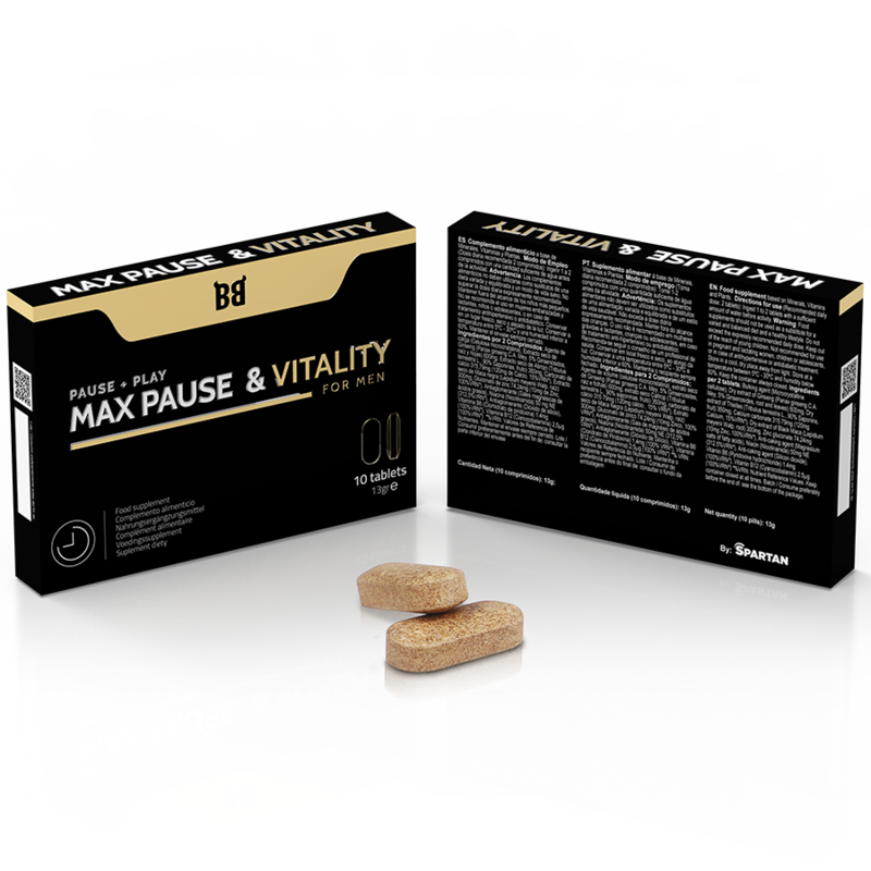 BLACK BULL - MAX PAUSE &amp; VITALITY RETARDANT PER A HOME 10 CÀPSULES