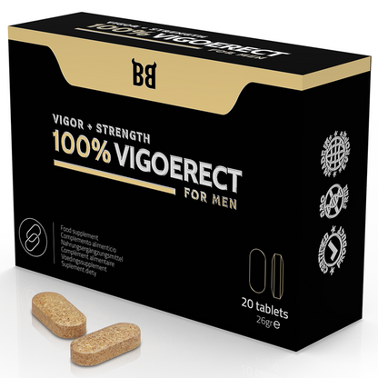 BLACK BULL - 100 % VIGOERECT ENHANCER FÖR MÄN 20 KAPSLAR