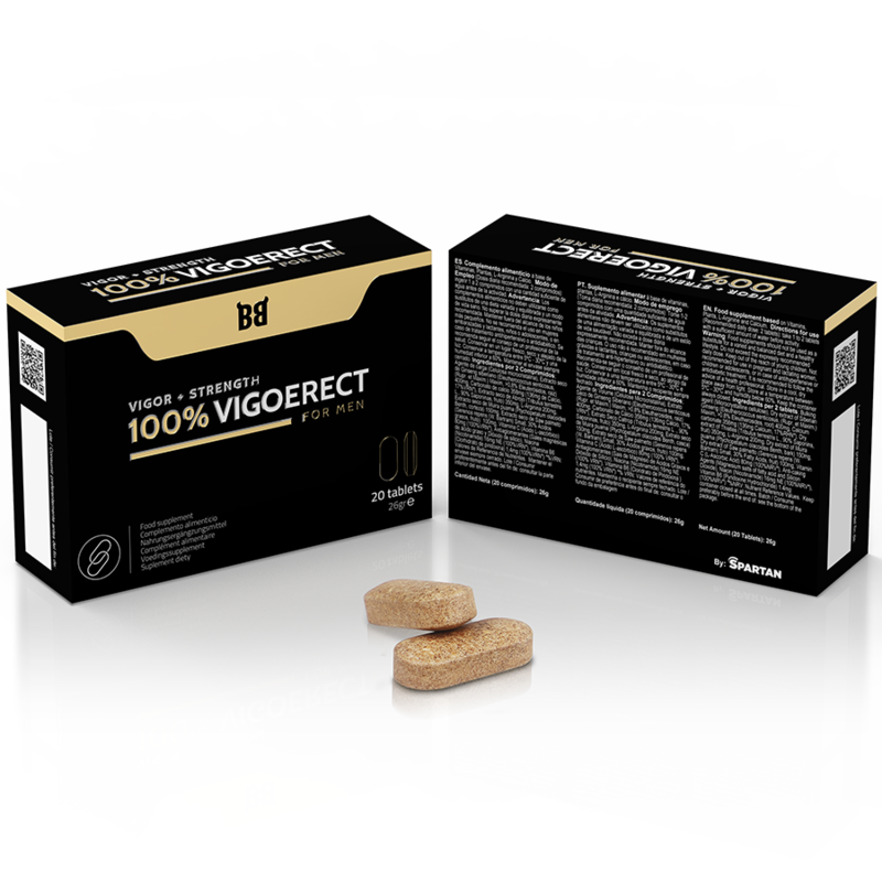 BLACK BULL - 100% VIGOERECT POTENCIADOR PER A HOME 20 CÀPSULES