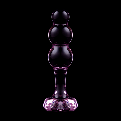 NEBULA SERIES BY IBIZA - MODELO 1 PLUG CRISTAL TRANSPARENTE 10.5 CM -O- 3 CM
