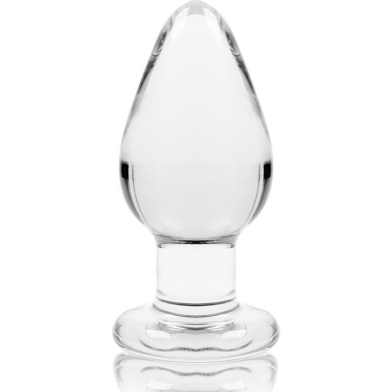 NEBULA SERIES BY IBIZA - MODEL 3 PLUG TRANSPARENT GLASS 11 CM -OR- 5 CM