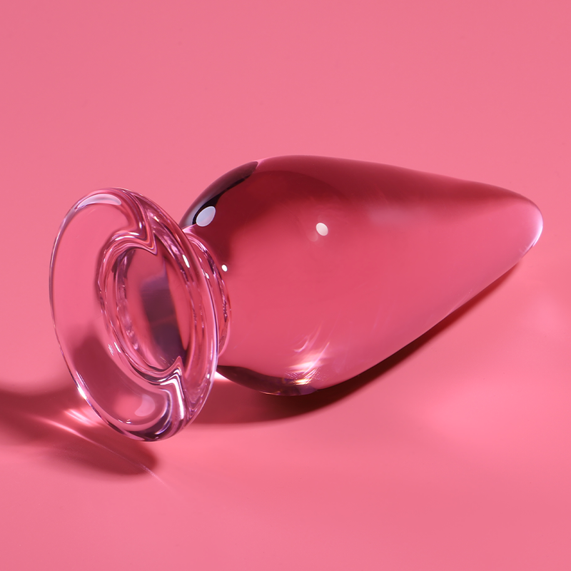NEBULA SERIES BY IBIZA - MODEL 4 PINK CRYSTAL PLUG 11 CM -OR- 5 CM