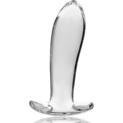 NEBULA SERIES BY IBIZA - MODEL 5 PLUG TRANSPARENT GLASS 12.5 CM -OR- 3.5 CM