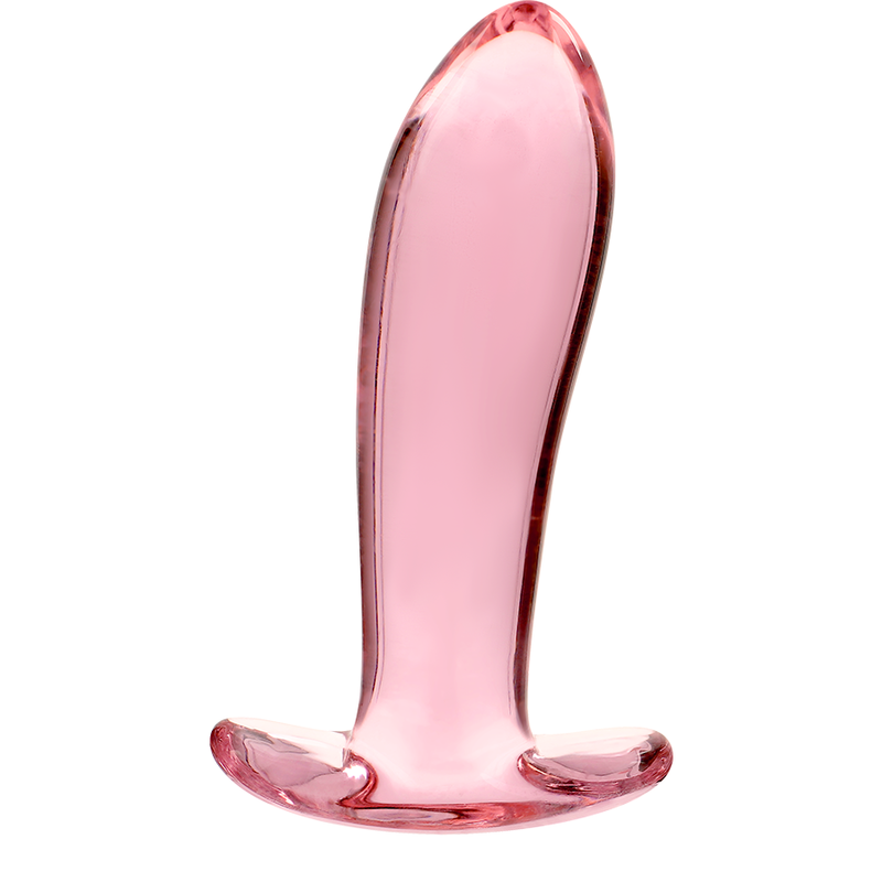 NEBULA SERIES BY IBIZA - MODEL 5 PINK CRYSTAL PLUG 12.5 CM -OR- 3.5 CM