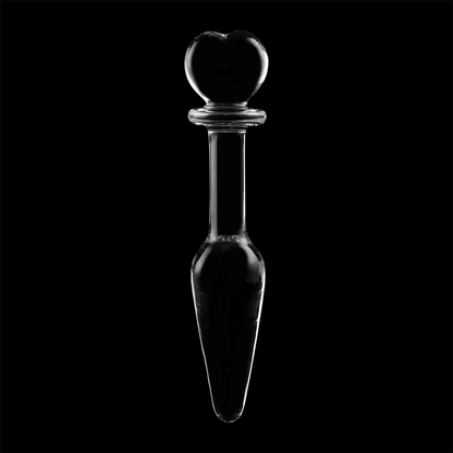 NEBULA SERIES BY IBIZA - MODELO 7 PLUG CRISTAL TRANSPARENTE 13.5 CM -O- 3 CM