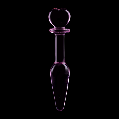 NEBULA SERIES BY IBIZA - MODELO 7 PLUG CRISTAL ROSA 13.5 CM -O- 3 CM
