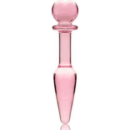 NEBULA SERIES BY IBIZA - MODELO 7 PLUG CRISTAL ROSA 13.5 CM -O- 3 CM