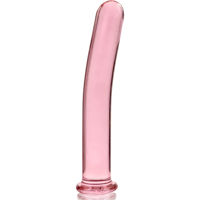 NEBULA SERIES BY IBIZA - MODEL 9 PINK CRYSTAL DILDO 15.5 CM -OR- 2.5 CM