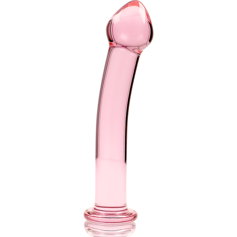 NEBULA SERIES BY IBIZA - MODEL 11 PINK CRYSTAL DILDO 16 CM -OR- 3 CM
