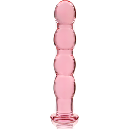 NEBULA SERIES BY IBIZA - MODEL 10 PINK CRYSTAL DILDO 16.5 CM -OR- 3.5 CM