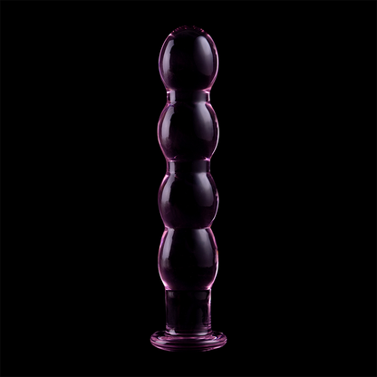 NEBULA SERIES BY IBIZA - MODELO 10 DILDO CRISTAL ROSA 16.5 CM -O- 3.5 CM