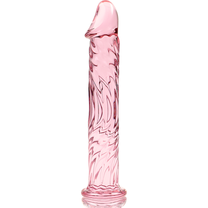 NEBULA SERIES BY IBIZA - MODEL 12 PINK CRYSTAL DILDO 17 CM -OR- 3.5 CM