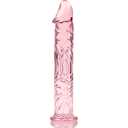 NEBULA SERIES BY IBIZA - MODEL 12 PINK CRYSTAL DILDO 17 CM -OR- 3.5 CM
