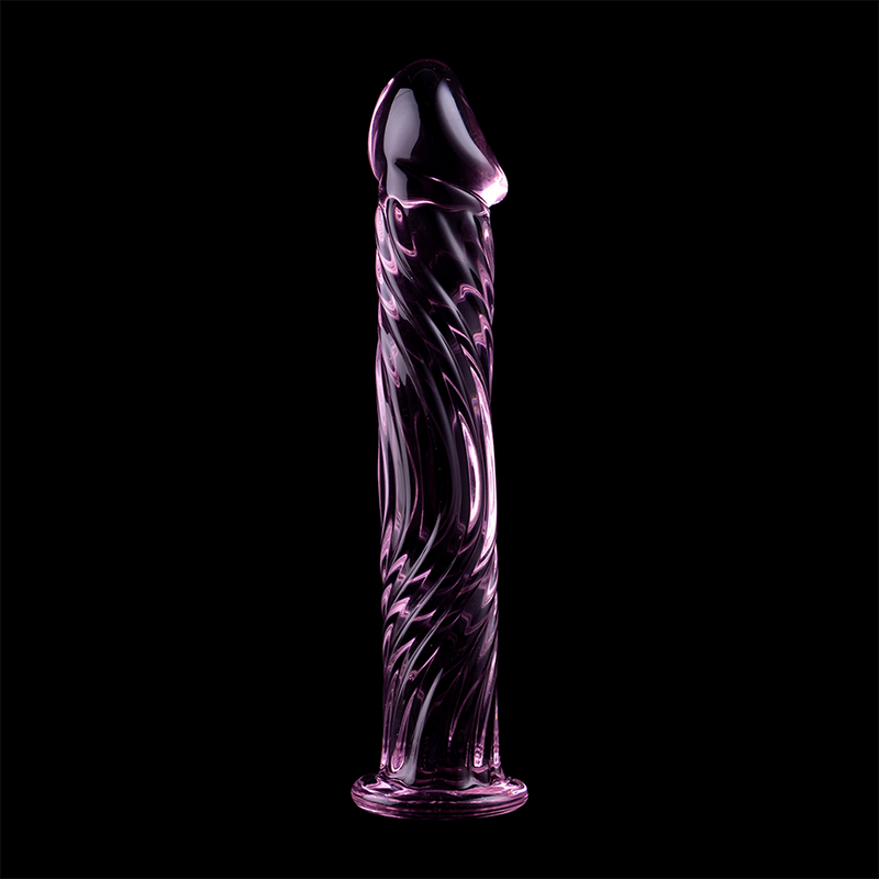 NEBULA SERIES BY IBIZA - MODEL 12 PINK CRYSTAL DILDO 17 CM -OR- 3.5 CM