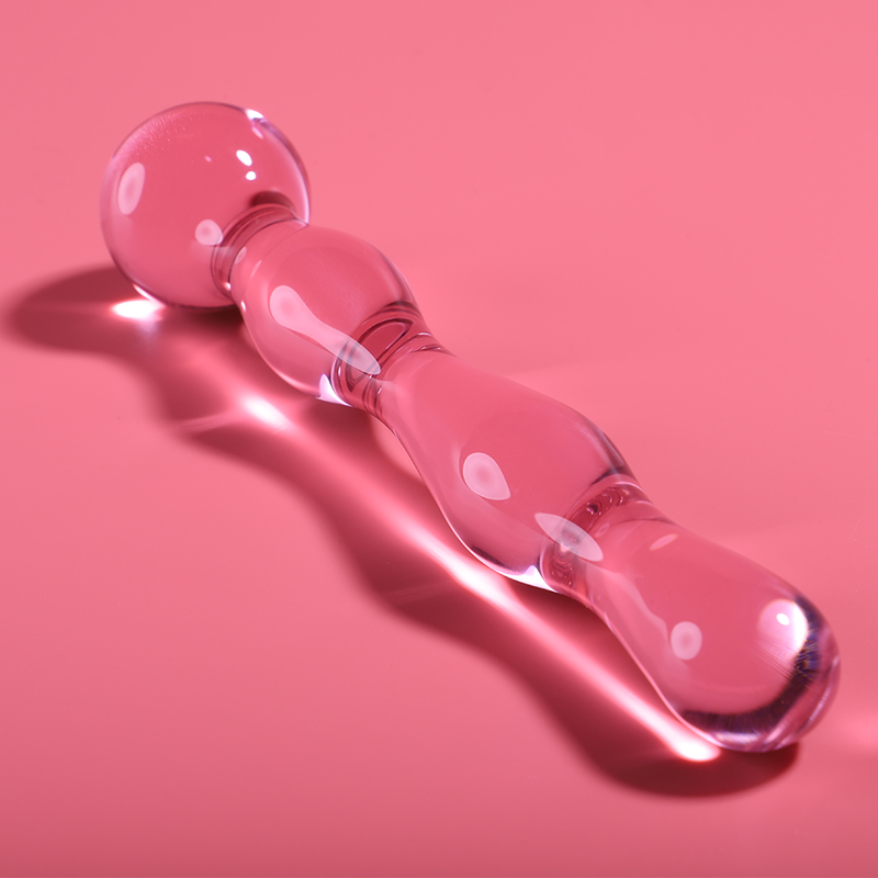 NEBULA SERIES BY IBIZA - MODEL 13 PINK CRYSTAL DILDO 18 CM -OR- 3.5 CM