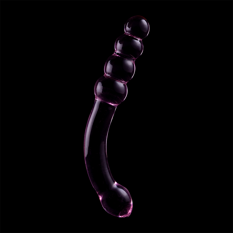 NEBULA SERIES BY IBIZA - MODEL 14 PINK CRYSTAL DILDO 18.5 CM -OR- 3 CM