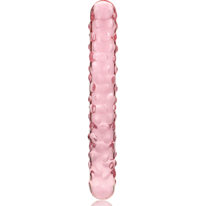 NEBULA SERIES BY IBIZA - MODELO 15 DILDO CRISTAL ROSA 18.5 CM -O- 3 CM