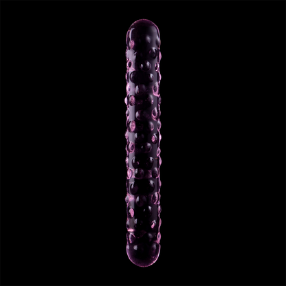 NEBULA SERIES BY IBIZA - MODEL 15 PINK CRYSTAL DILDO 18.5 CM -OR- 3 CM