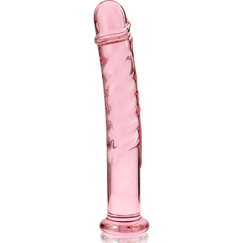 NEBULA SERIES BY IBIZA - MODEL 16 PINK CRYSTAL DILDO 18.5 CM -OR- 3 CM
