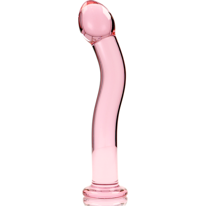NEBULA SERIES BY IBIZA - MODEL 18 PINK CRYSTAL DILDO 18.5 CM -OR- 3.5 CM