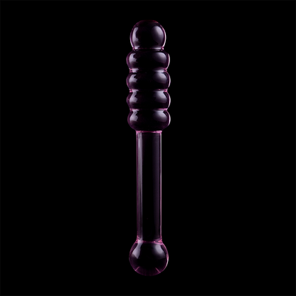 NEBULA SERIES BY IBIZA - MODELO 20 DILDO CRISTAL ROSA 20.5 CM -O- 3 CM