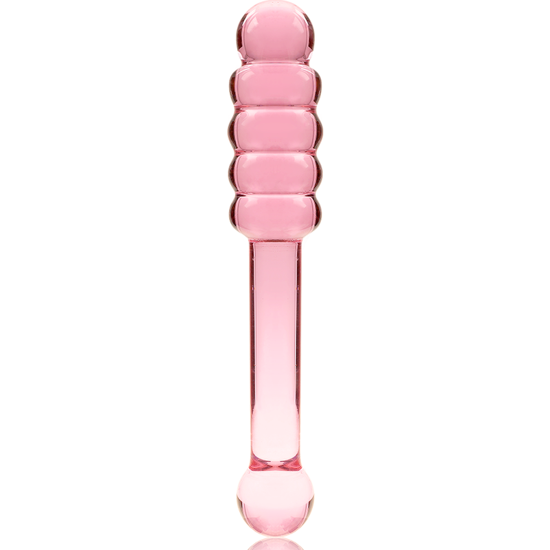 NEBULA SERIES BY IBIZA - MODEL 20 PINK CRYSTAL DILDO 20.5 CM -O- 3 CM