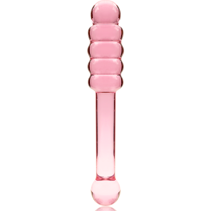 NEBULA SERIES BY IBIZA - MODELO 20 DILDO CRISTAL ROSA 20.5 CM -O- 3 CM
