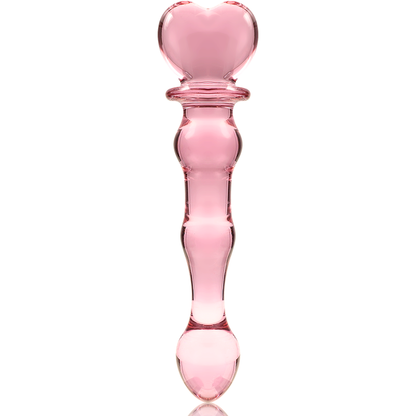 NEBULA SERIES BY IBIZA - MODELO 21 DILDO CRISTAL TRANSPARENTE 20.5 CM -O- 3.5 CM