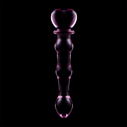 NEBULA SERIES BY IBIZA - MODELO 21 DILDO CRISTAL ROSA 20.5 CM -O- 3.5 CM