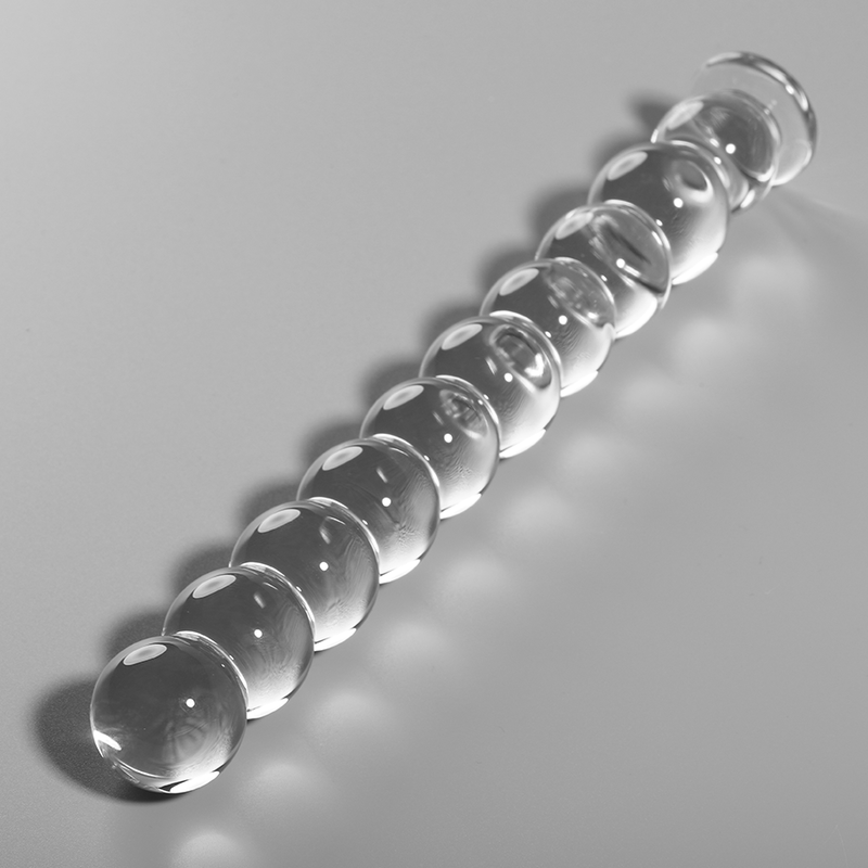NEBULA SERIES BY IBIZA - MODELO 22 DILDO CRISTAL TRANSPARENTE 21.5 CM -O- 2.5 CM