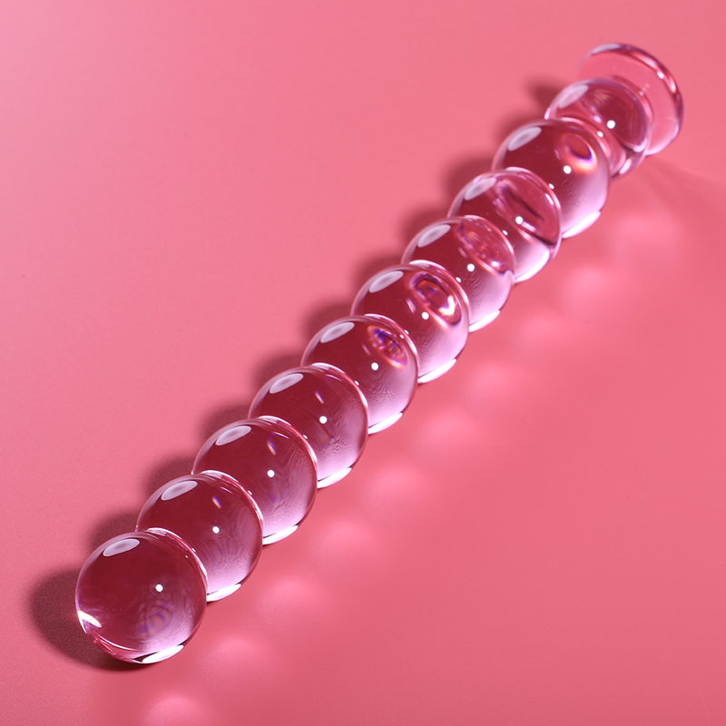 NEBULA SERIES BY IBIZA - MODEL 22 PINK CRYSTAL DILDO 21.5 CM -O- 2.5 CM