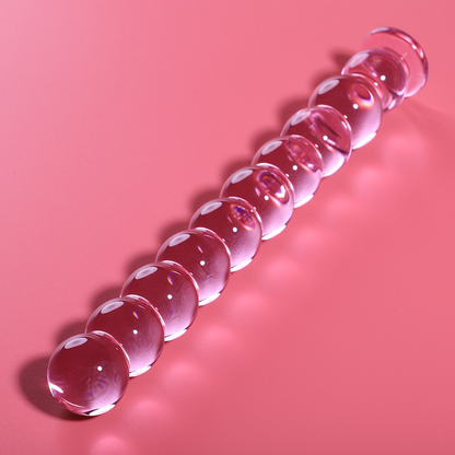 NEBULA SERIES BY IBIZA - MODEL 22 PINK CRYSTAL DILDO 21.5 CM -O- 2.5 CM