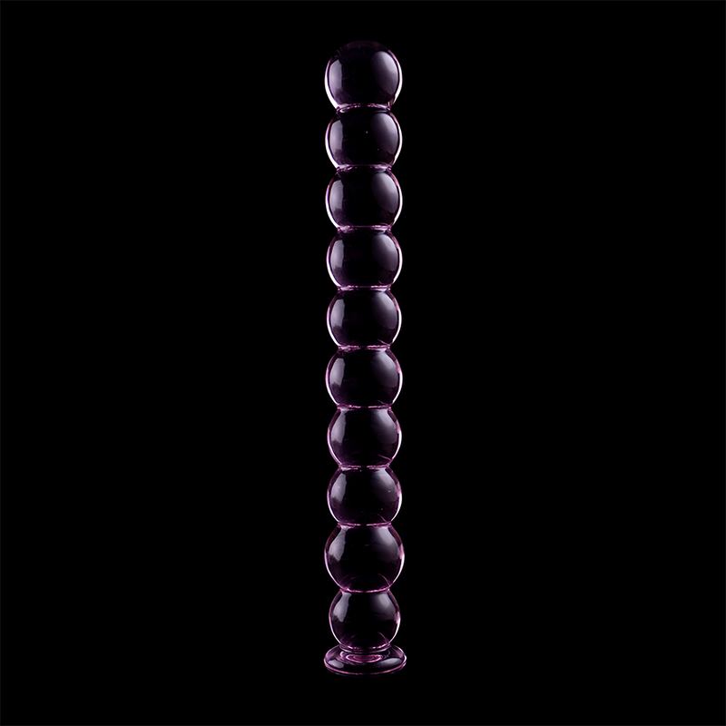 NEBULA SERIES BY IBIZA - MODEL 22 PINK CRYSTAL DILDO 21.5 CM -O- 2.5 CM