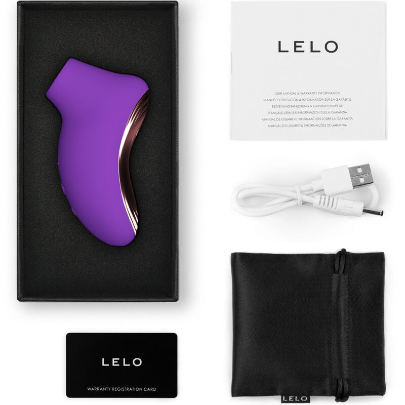 LELO - SONA 2 TRAVEL PURPLE SONIC CLITORAL MASSAGER