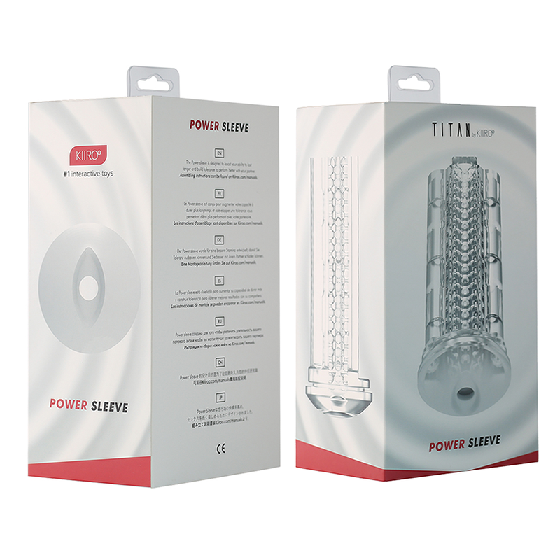 KIIROO - TITAN FUNDA MASTURBADOR POWER + RENDIMENT