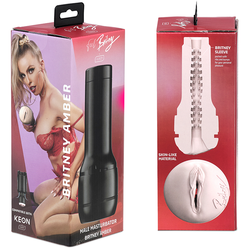 KIIROO - PACK KEON + FEEL BRITNEY AMBER + AQUA QUALITY SMÖRJMEDEL 50 ML