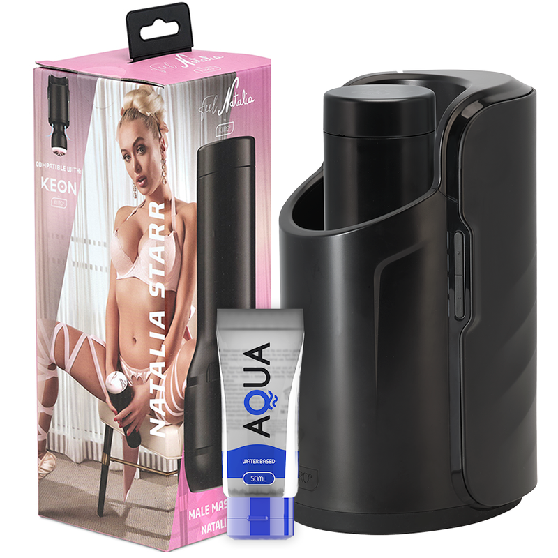 KIIROO - KEON + FEEL NATALIA STARR + AQUA QUALITY LUBRICANT 50 МЛ