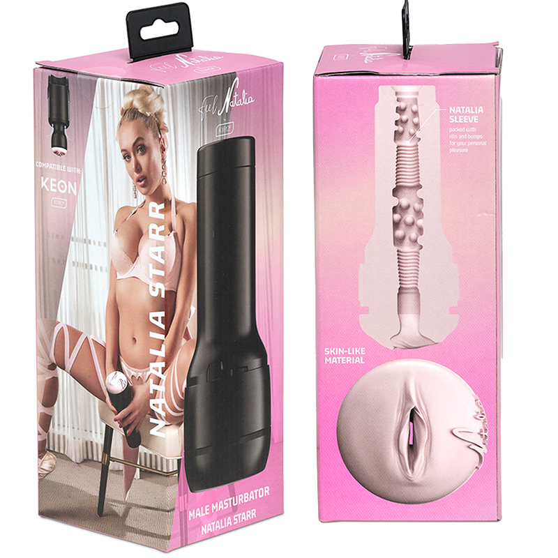 KIIROO - KEON + FEEL NATALIA STARR + AQUA QUALITY LUBRICANT 50 МЛ