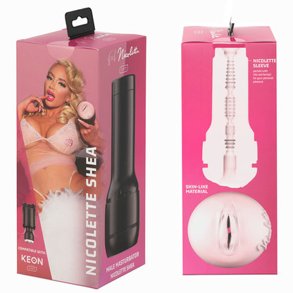 KIIROO - KEON + KÄNNA NICOLETTE SHEA STROKER + AQUA KVALITETS SMÖRJMIDDEL 50 ML