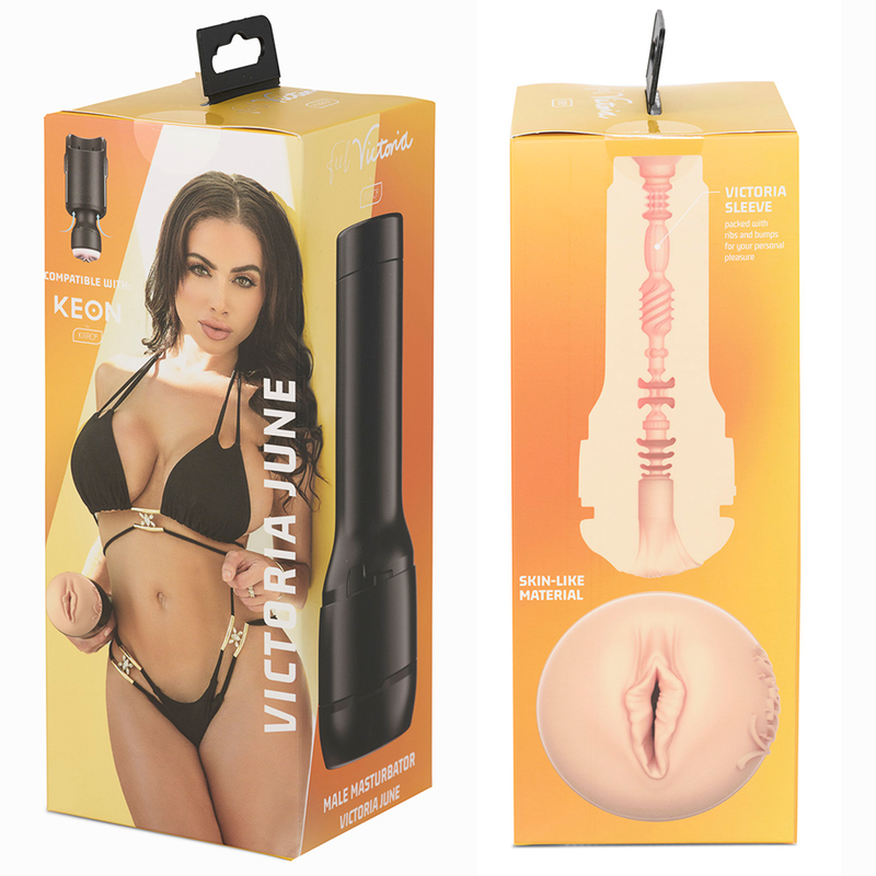 KIIROO - KEON + FEEL VICTORIA JUNE STRAKER + AQUA QUALITY LUBRICANT 50 МЛ