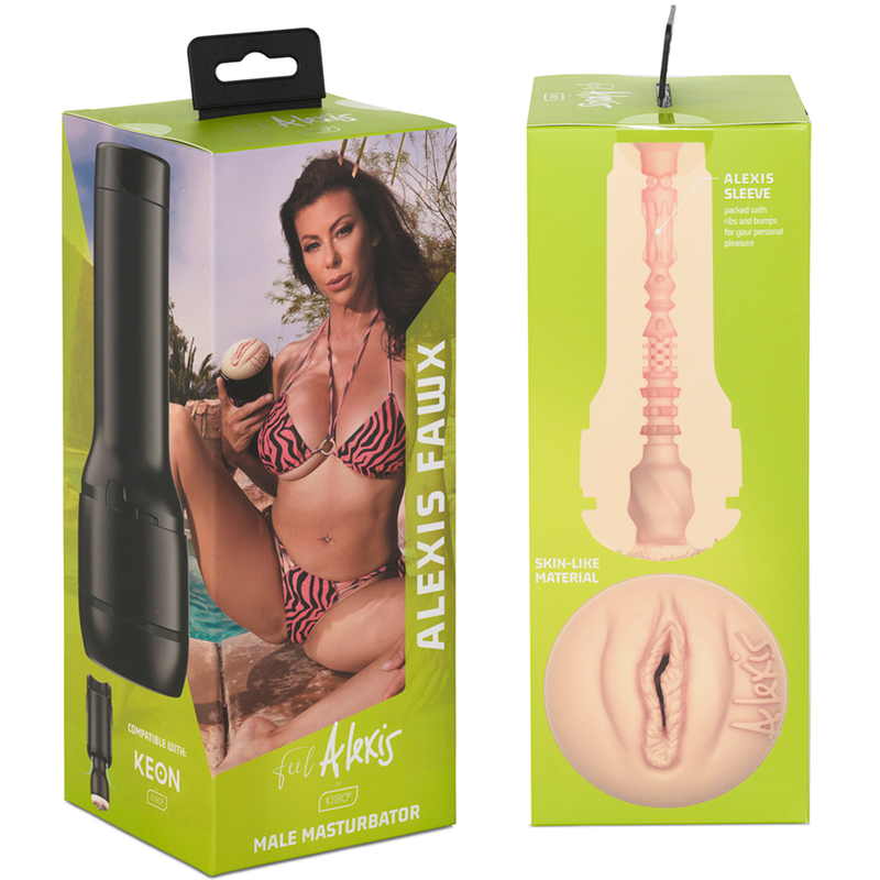 KIIROO - KEON + ALEXIS FAWX STROKER + AQUA KVALITETSSMÖRJMEDEL 50 ML