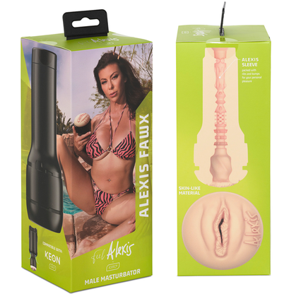 KIIROO - KEON + ALEXIS FAWX STROKER + AQUA QUALITY LUBRICANT 50 МЛ