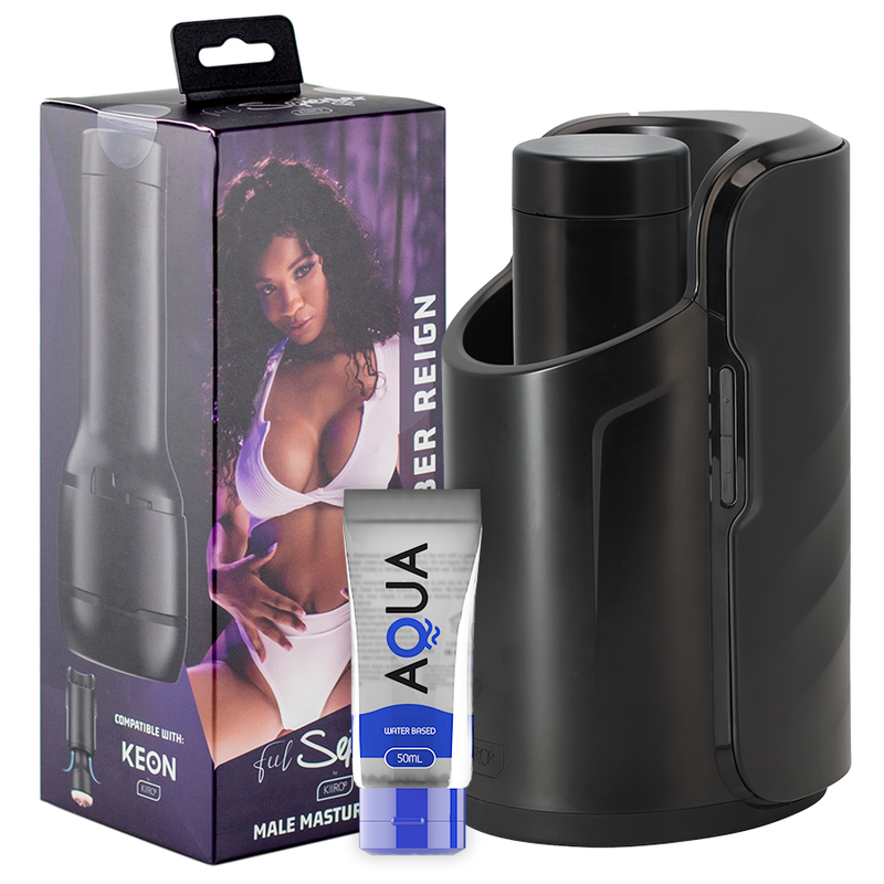 KIIROO - PACK KEON + FEEL SETEMBRE REIGN + LUBRICANT AQUA QUALITY 50 ML