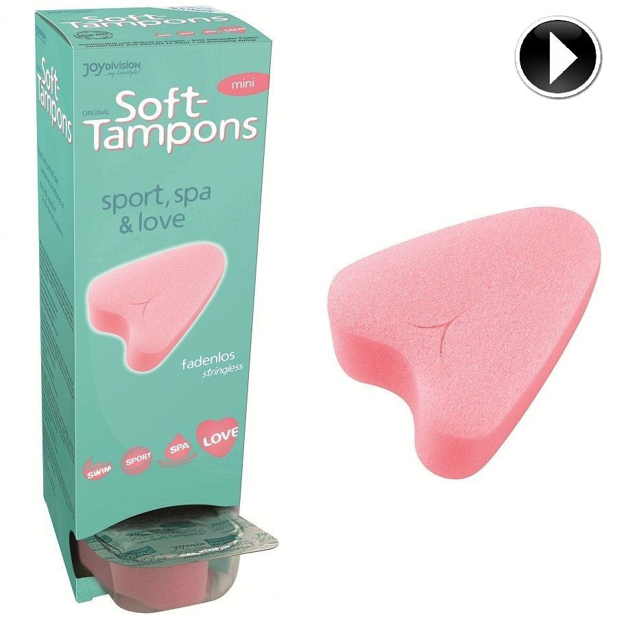JOYDIVISION SOFT-TAMPONS - SOFT-TAMPONS ORIGINAL LOVE TAMPONS / 10 UNITS