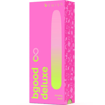 B SWISH - BGOOD INFINITE DELUXE RECHARGEABLE PINK SILICONE VIBRATOR