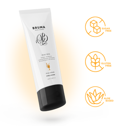 BRUMA - GEL LUBRIFICANTE COM ALOE VERA SABOR PIÑA COLADA 100 ML
