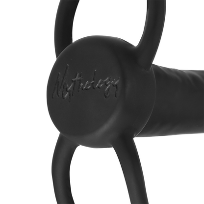 MYTHOLOGY - COBI ONYX ACCOMODATOR ARNÉS PARA DOBLE PENETRACIÓN SILICONA